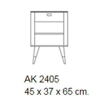AK2405 Sengebord